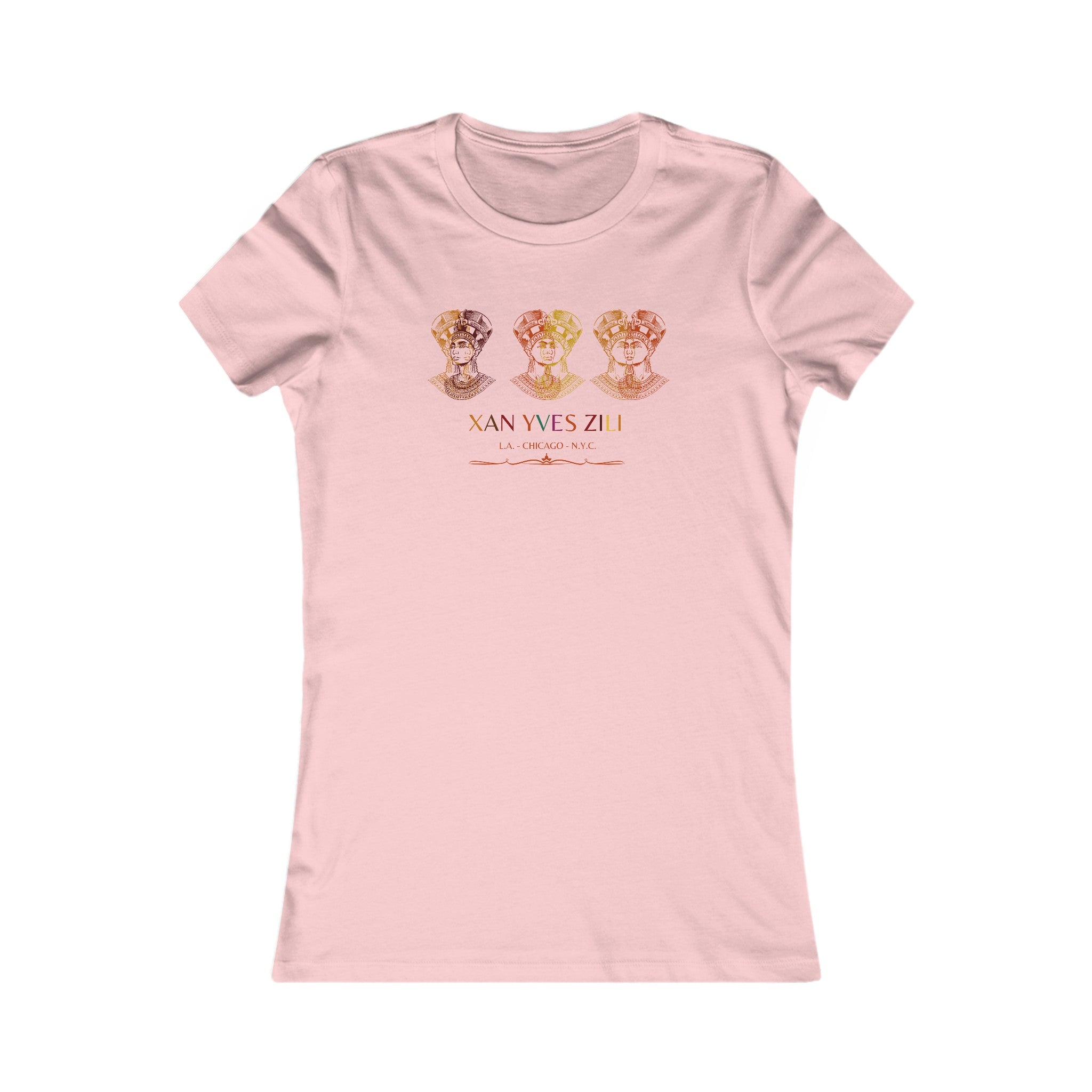 Xan Yves Zili Queens Cleo's Heads Collide Tee