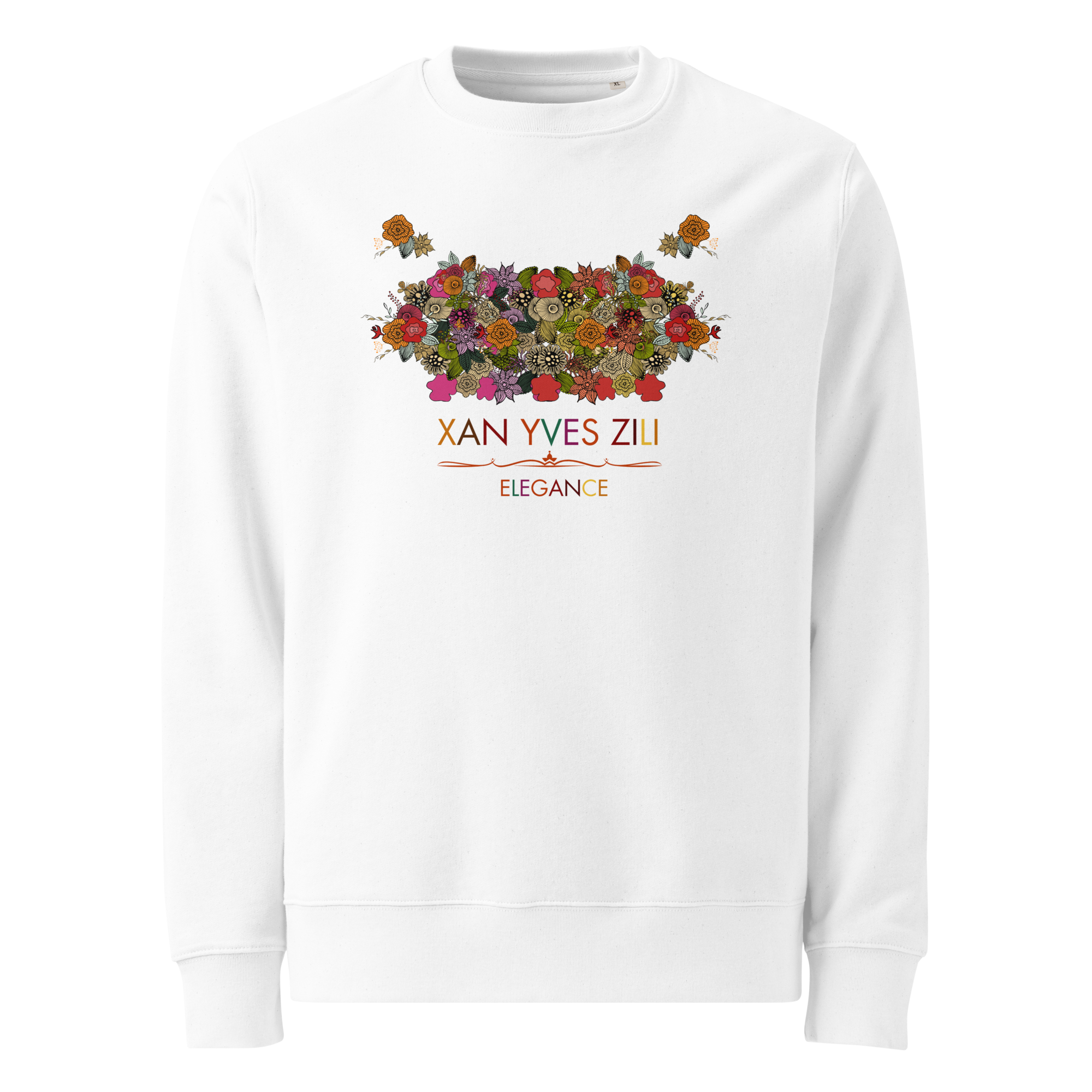 Xan Yves Zili's Blossoming Beauty Eco Essential sweatshirt