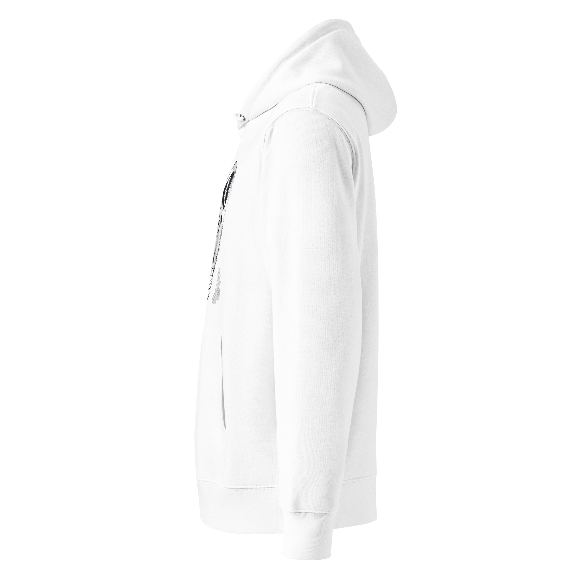 Xan Yves Zili's "Lioness Elegance" Essential Eco Hoodie