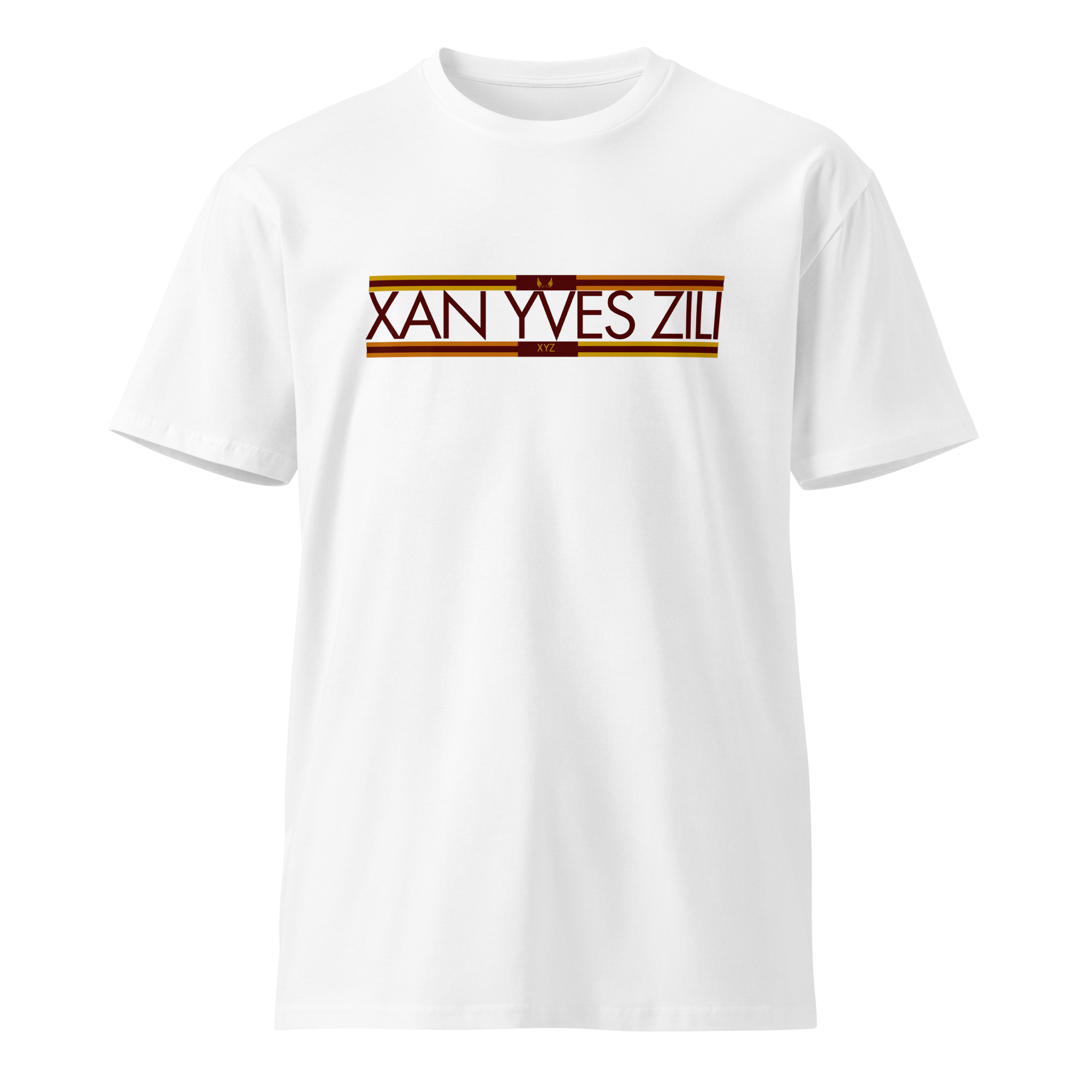 Xan Yves Zili 's Signature Block T-shirt