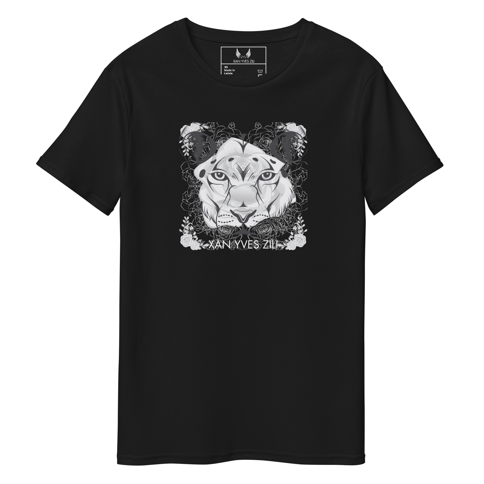 Xan Yves Zili's "Lioness Elegance" Premium cotton t-shirt