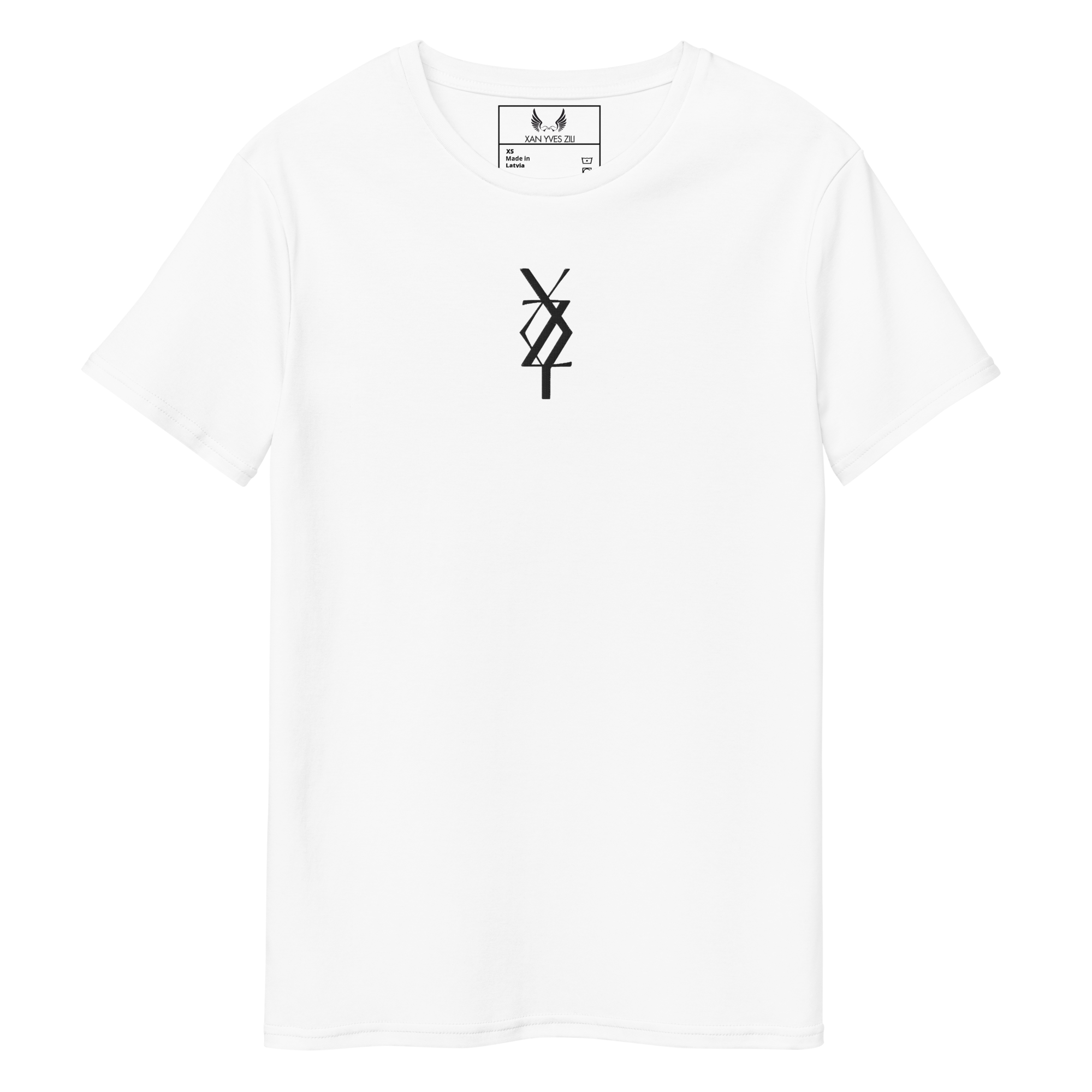 Xan Yves Zili's "Monogram" Premium Embroidered Cotton t-shirt