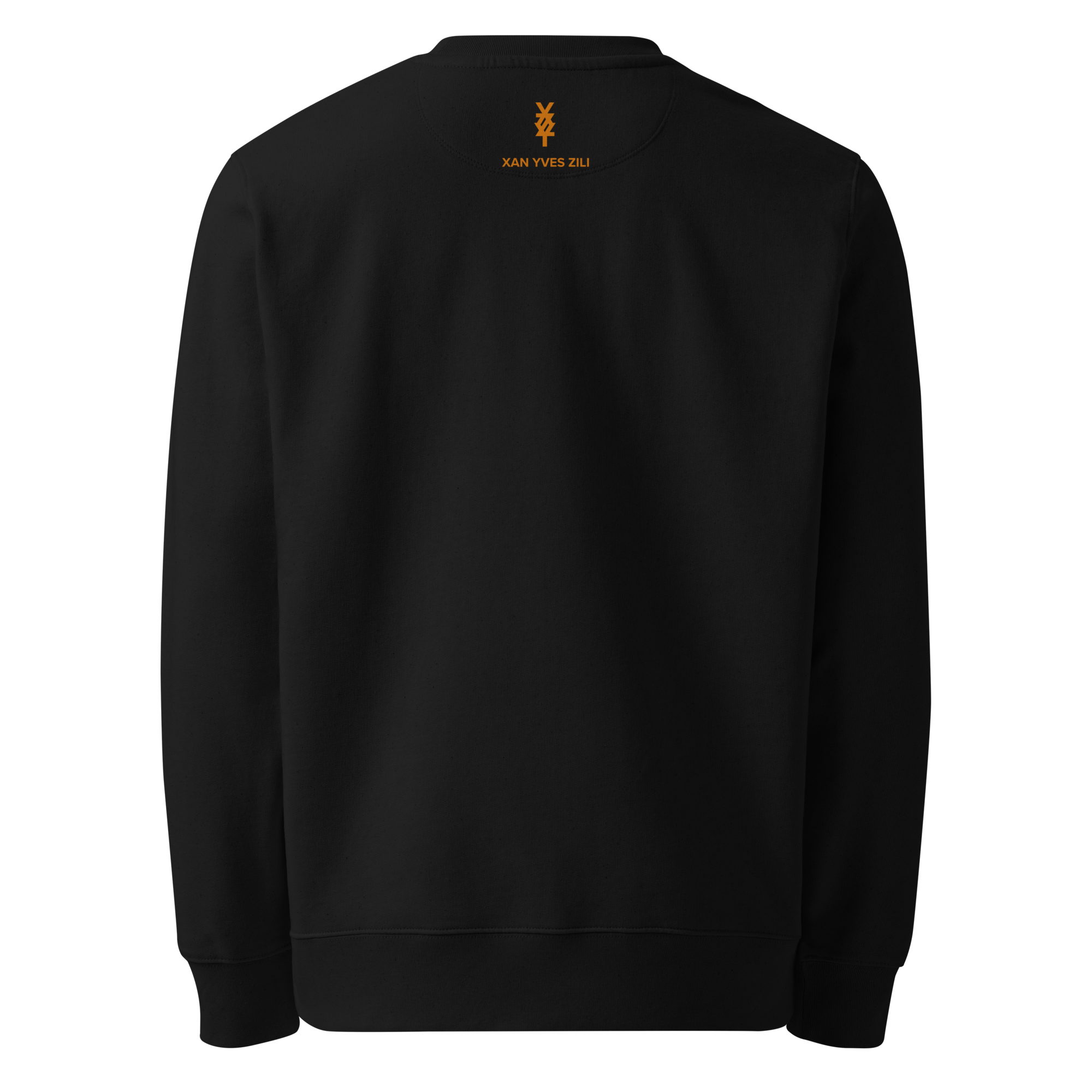 Xan Yves Zili's "HI" Premium Essential Eco Embroidered Heavyweight Sweatshirt