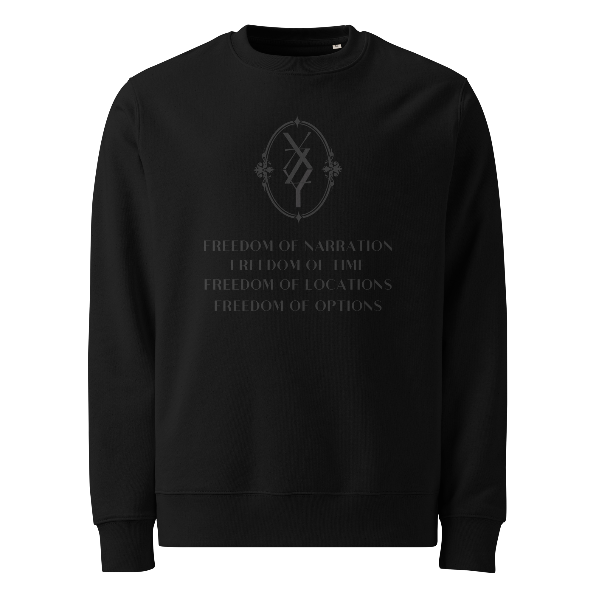 Xan Yves Zili's "The Four Freedoms" Premium Essential Eco Heavyweight Sweatshirt