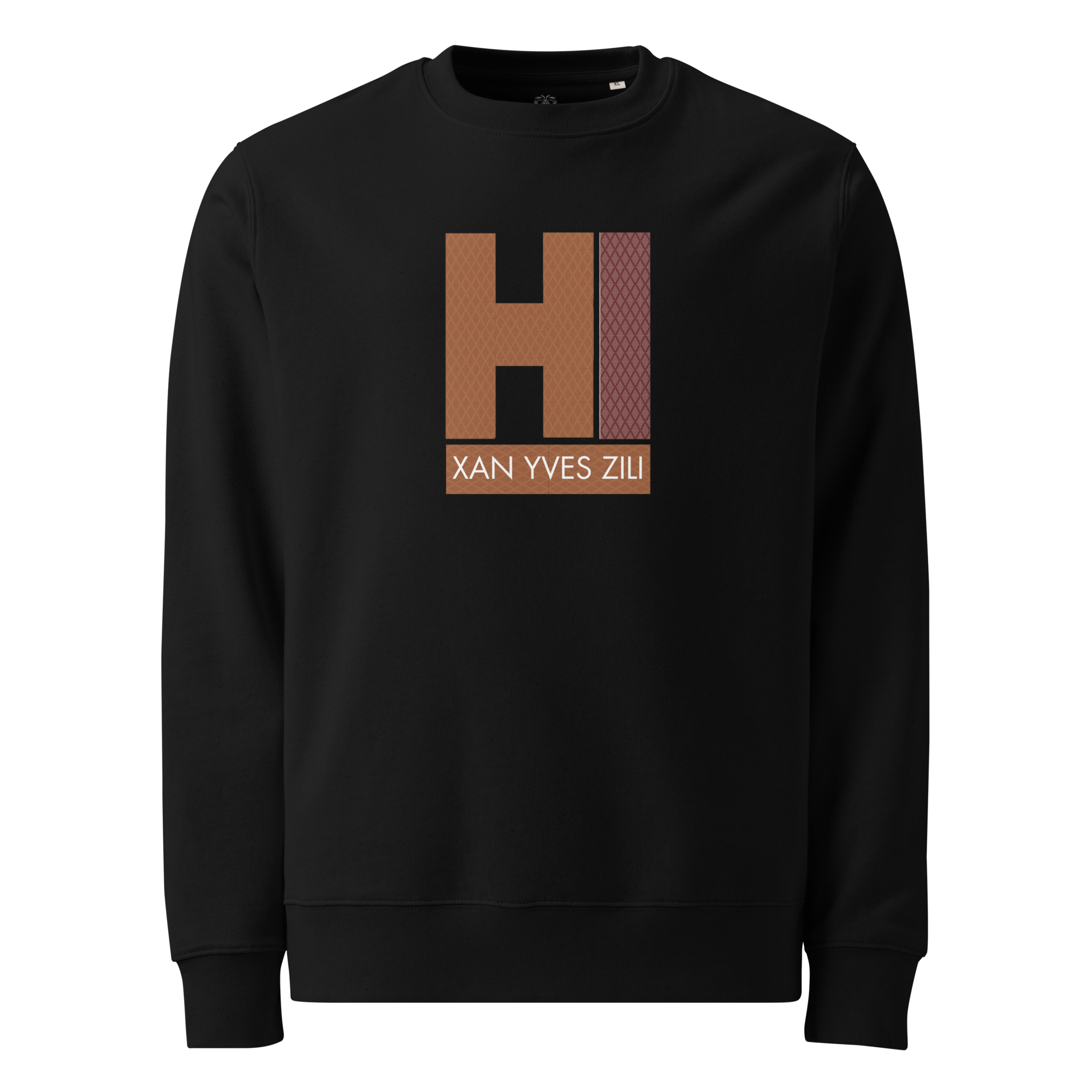 Xan Yves Zili's "HI" Premium Essential Eco Heavyweight Sweatshirt