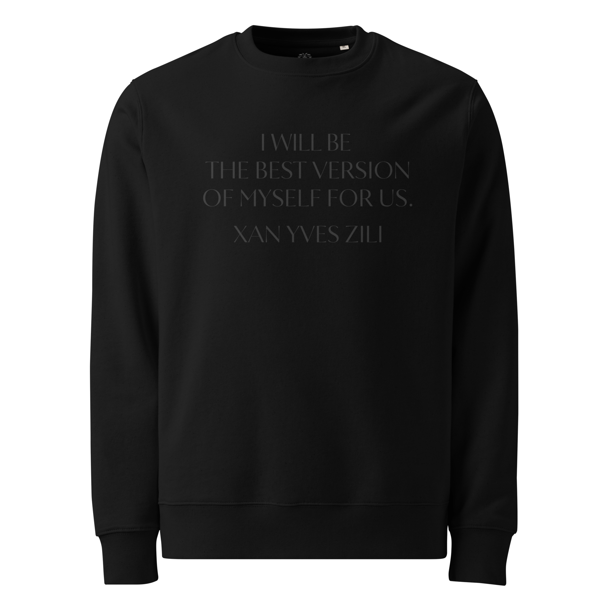 Xan Yves Zili's "The Pledge" Premium Essential Eco Heavyweight Sweatshirt.