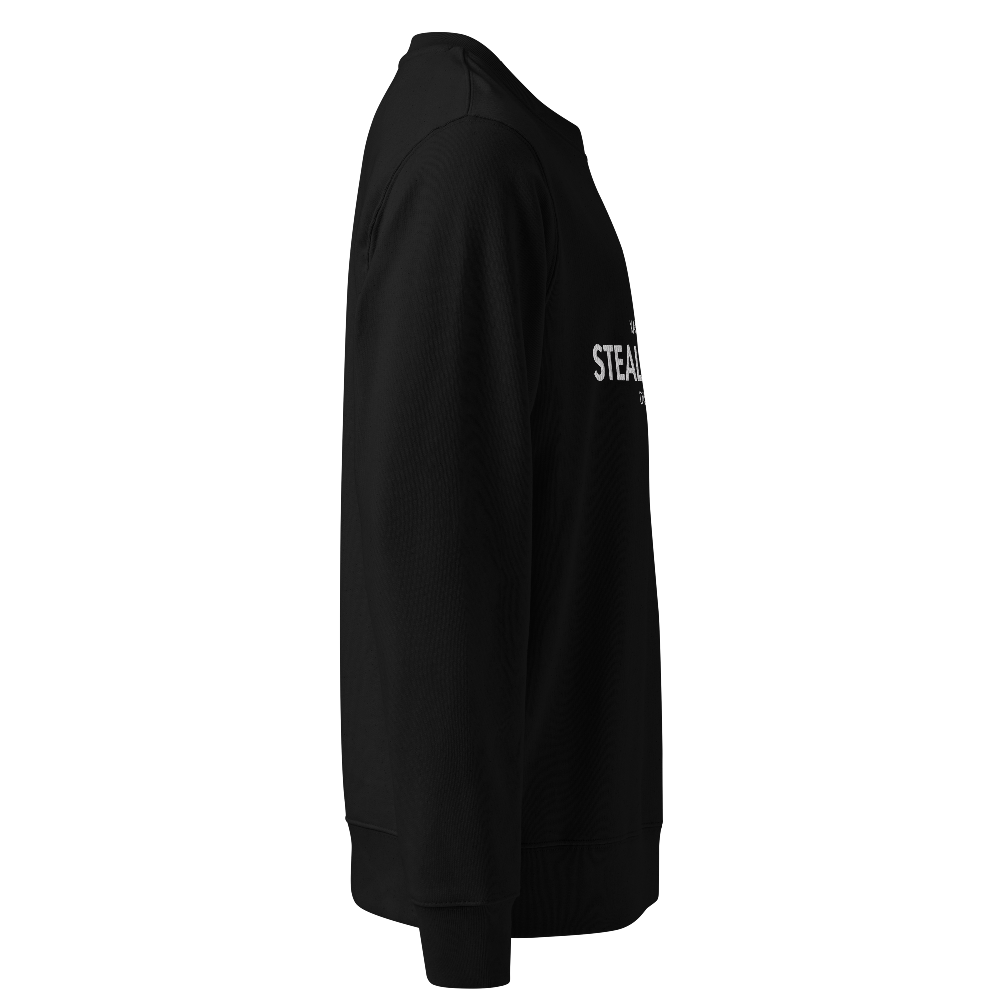 Xan Yves Zili's "StealthClass: Discretion" Premium Essential Eco Embroidered Sweatshirt