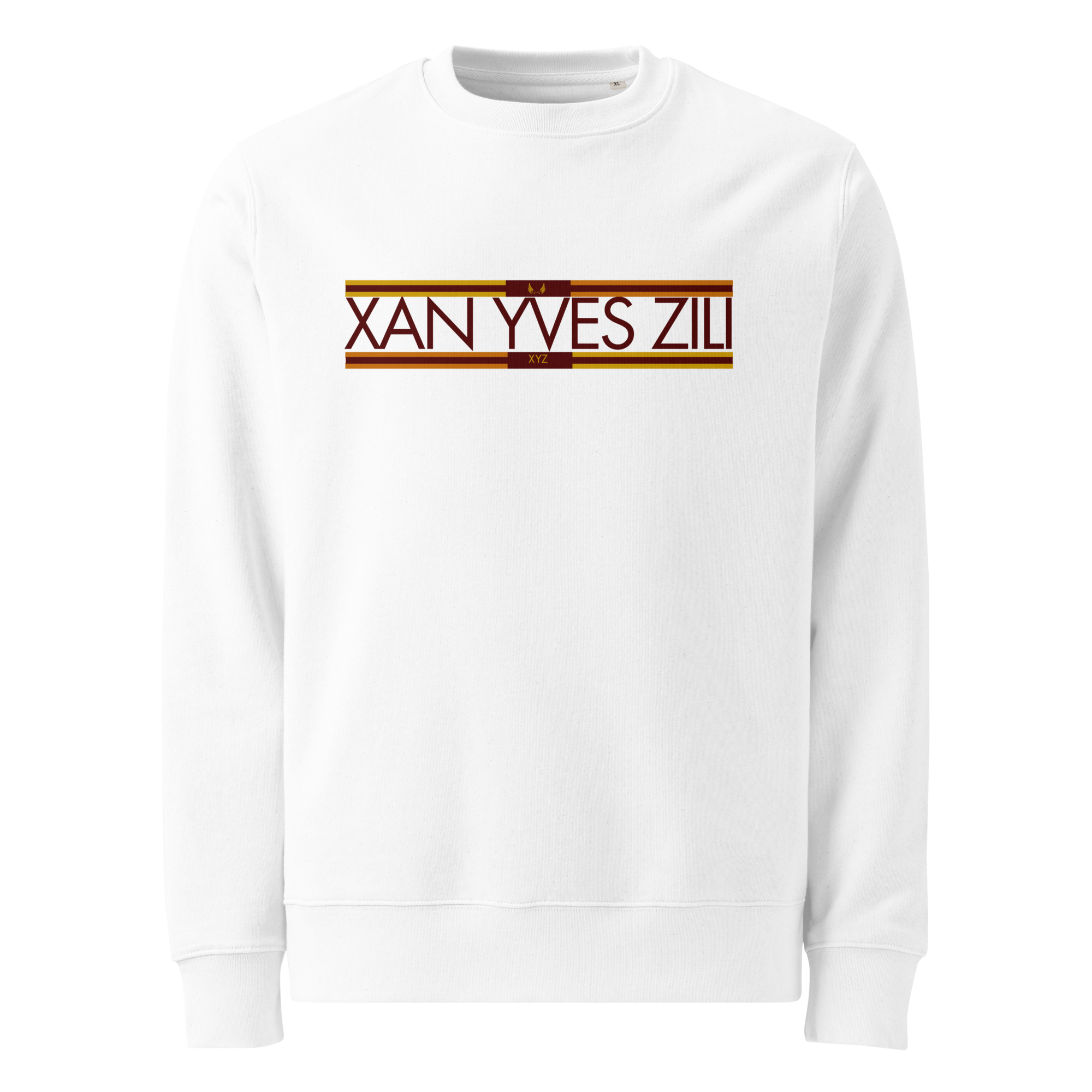 Xan Yves Zili 's "The Xan Yves Zili Signature Stripe" Essential Eco Sweatshirt