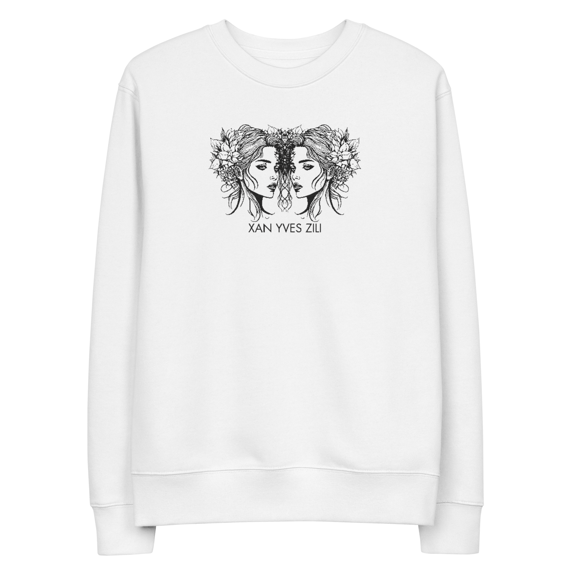 Xan Yves Zili's Xandria Essential Eco Embroidered Sweatshirt.