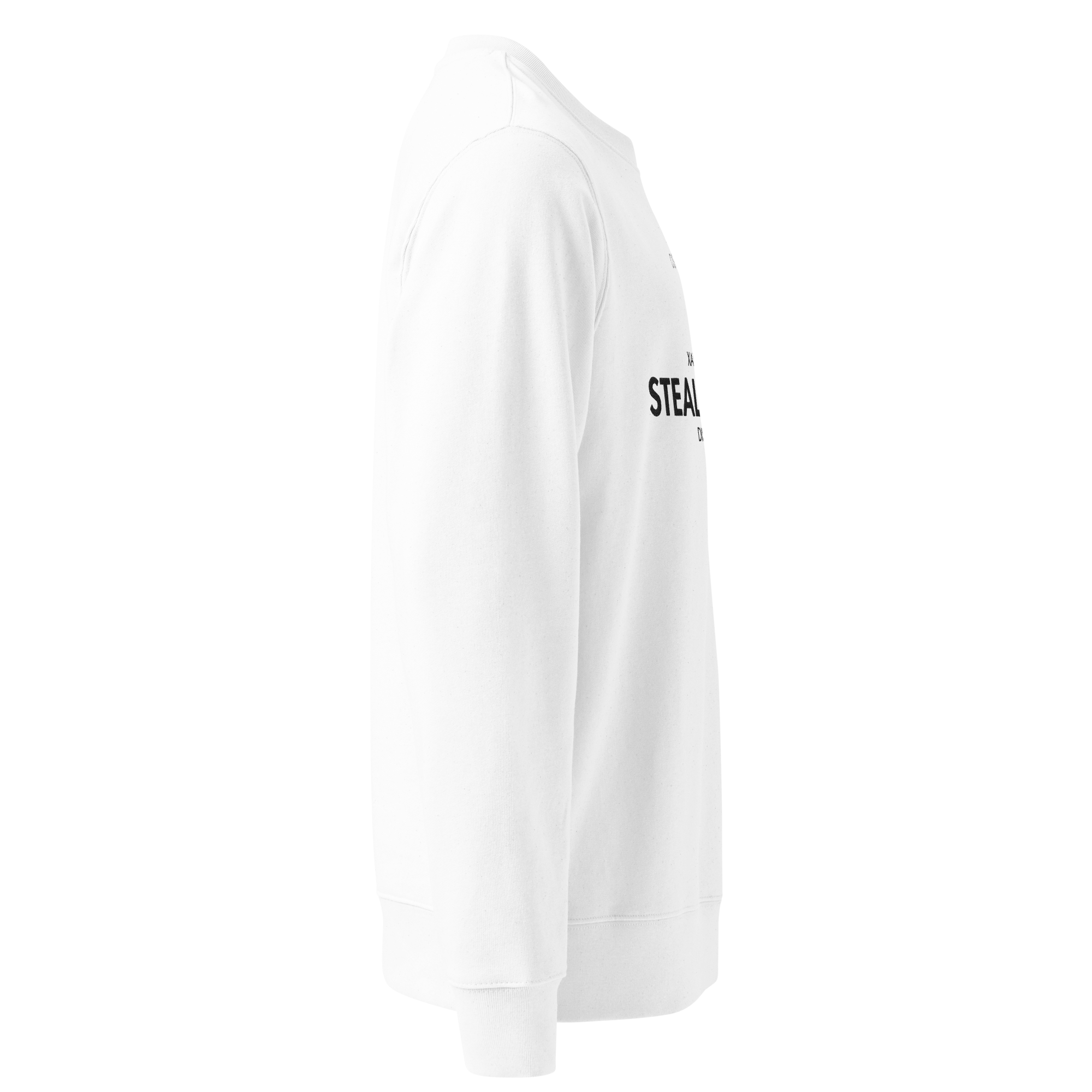 Xan Yves Zili's "StealthClass: Discretion" Premium Essential Eco Embroidered Sweatshirt