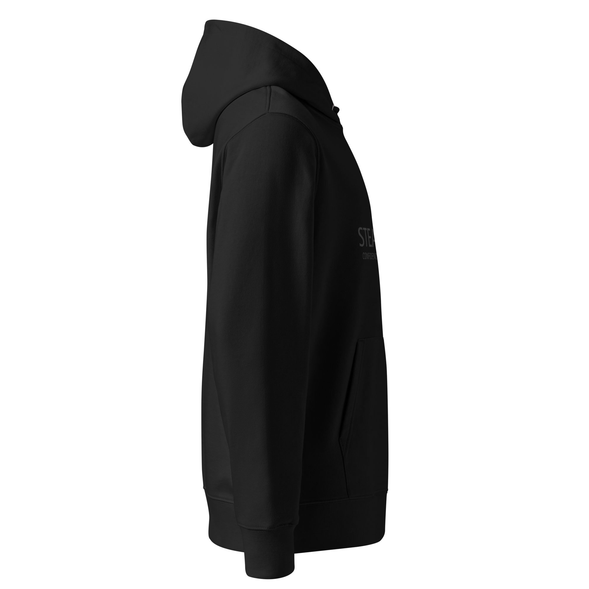 Xan Yves Zili's "StealthClass: Confidence, Discretion and Impact" Essential Eco Hoodie.