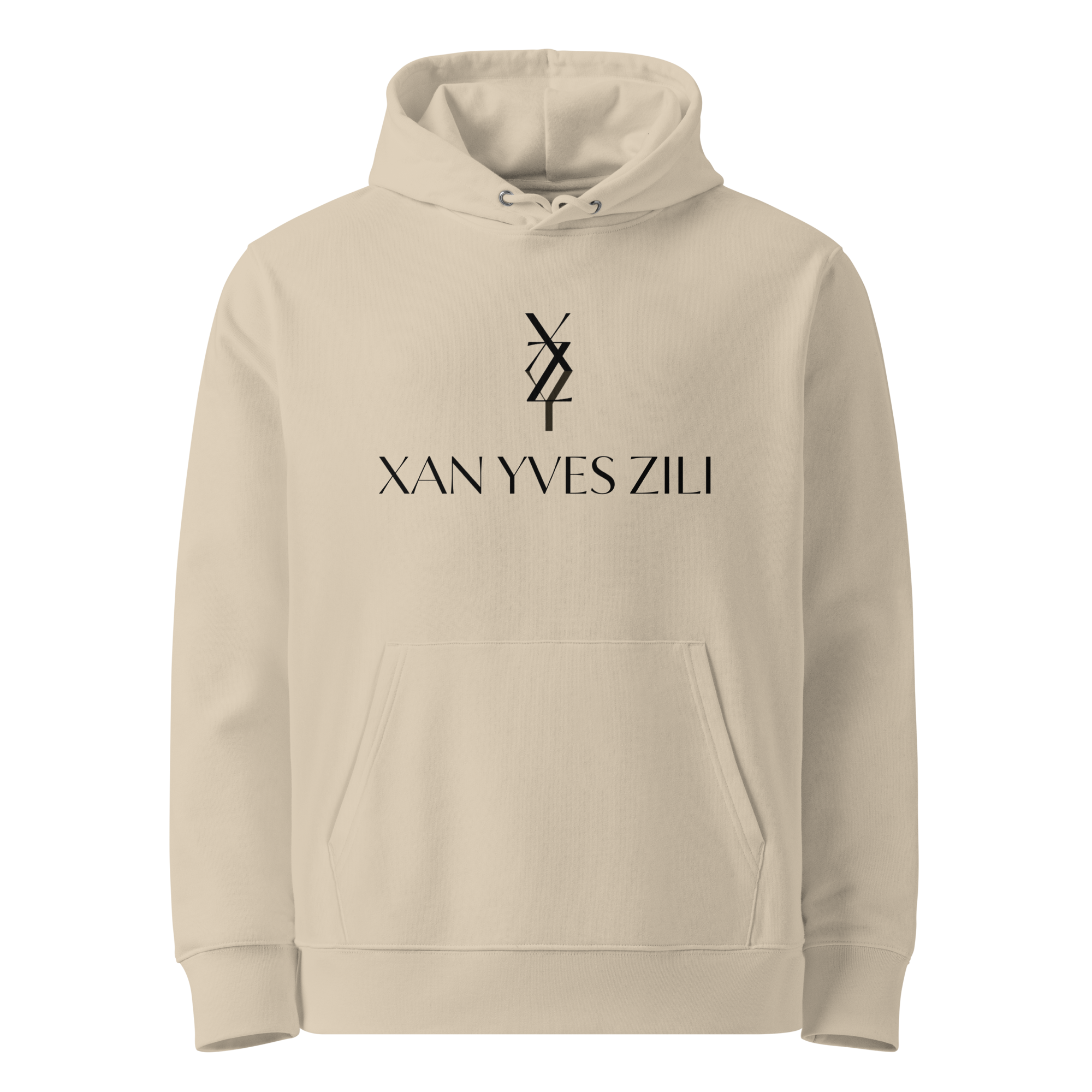 Xan Yves Zili's "Monogram" Premium Essential Eco Heavyweight Hoodie