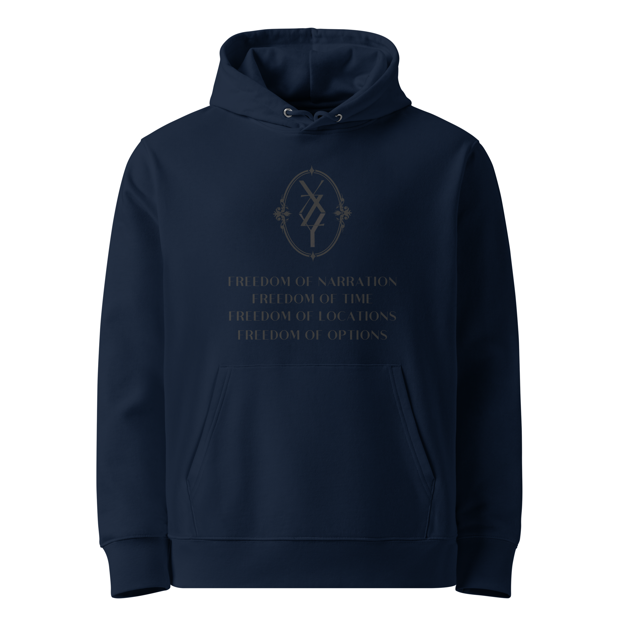 Xan Yves Zili's "The Four Freedoms" Premium Essential Eco Heavyweight Hoodie