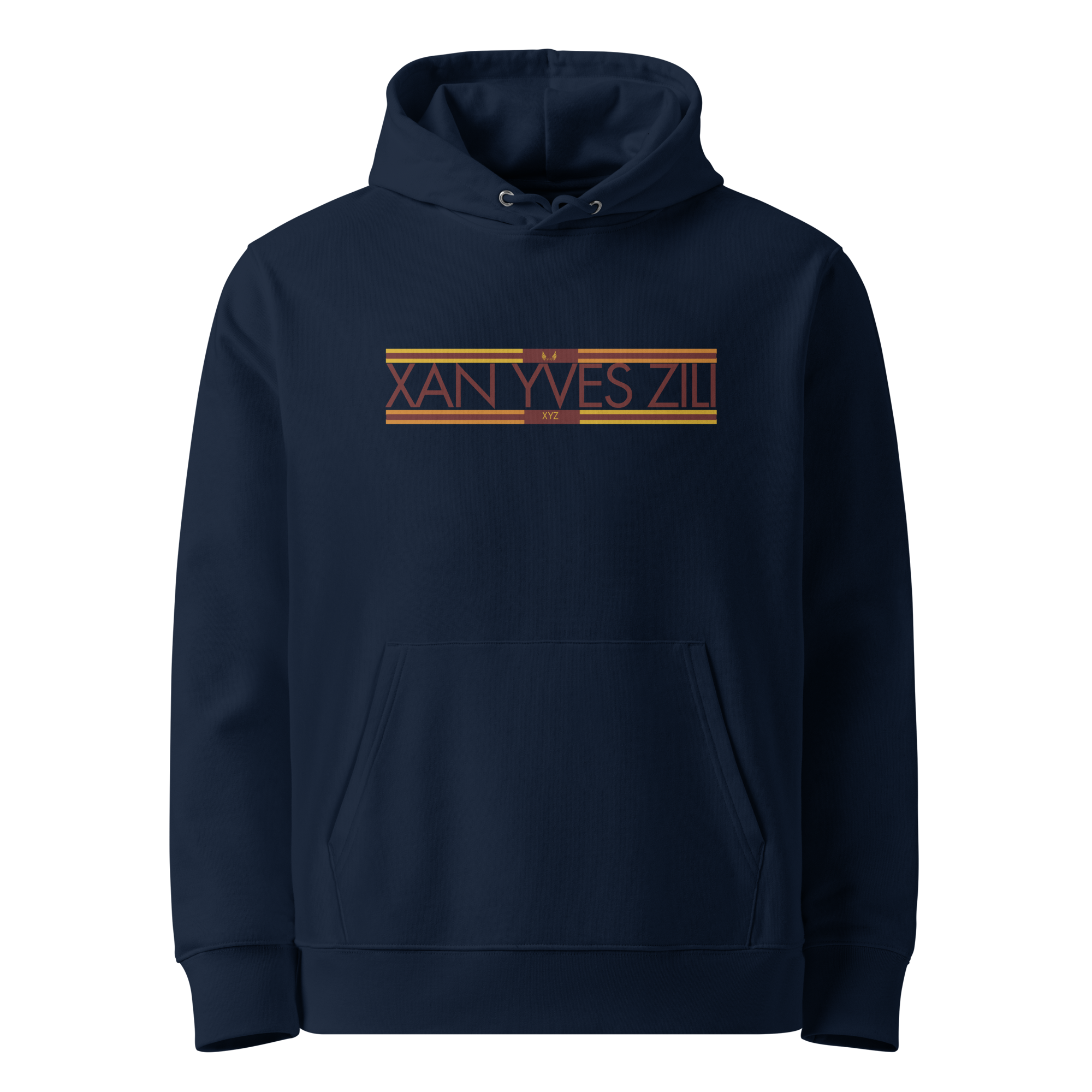 Xan Yves Zili 's "The Xan Yves Zili Signature Stripe" Premium Essential Eco Hoodie.