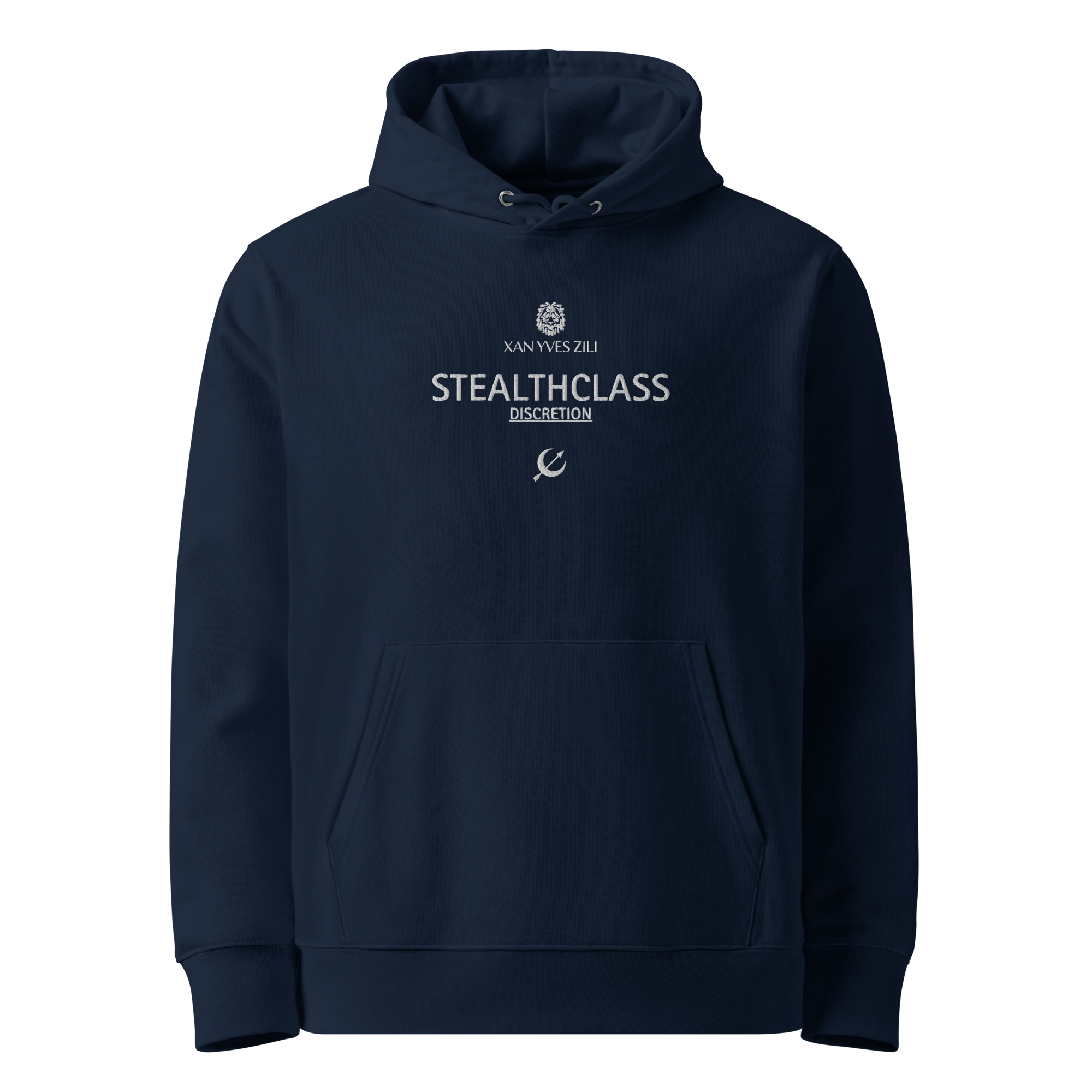 Xan Yves Zili's "StealthClass" Essential Eco Embroidered Hoodie