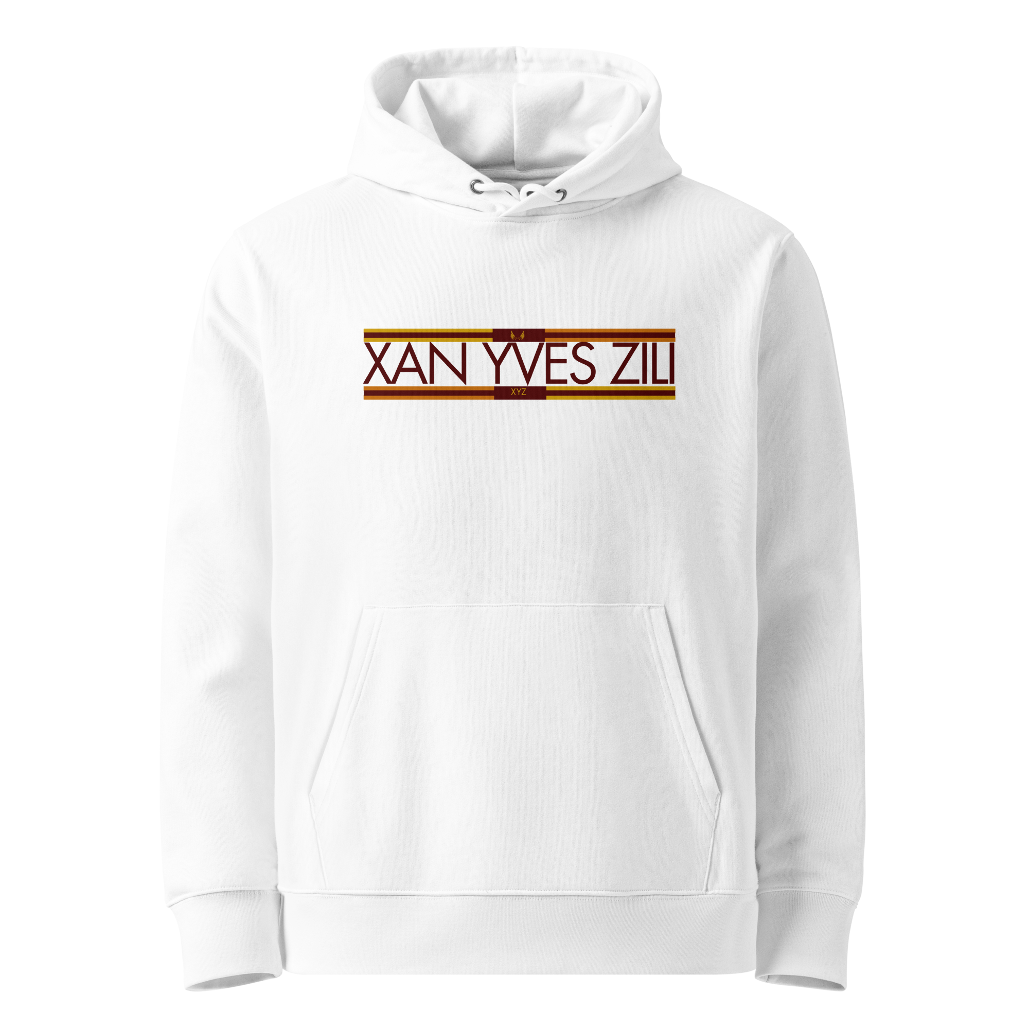 Xan Yves Zili 's "The Xan Yves Zili Signature Stripe" Premium Essential Eco Hoodie.