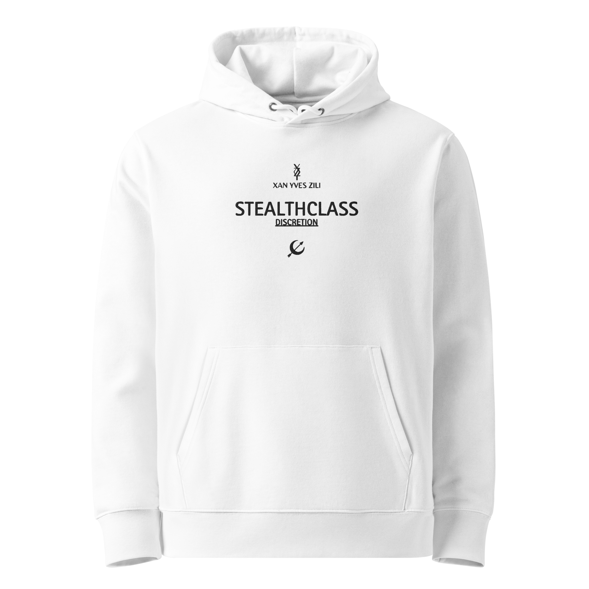 Xan Yves Zili's "StealthClass" Essential Eco Embroidered Hoodie