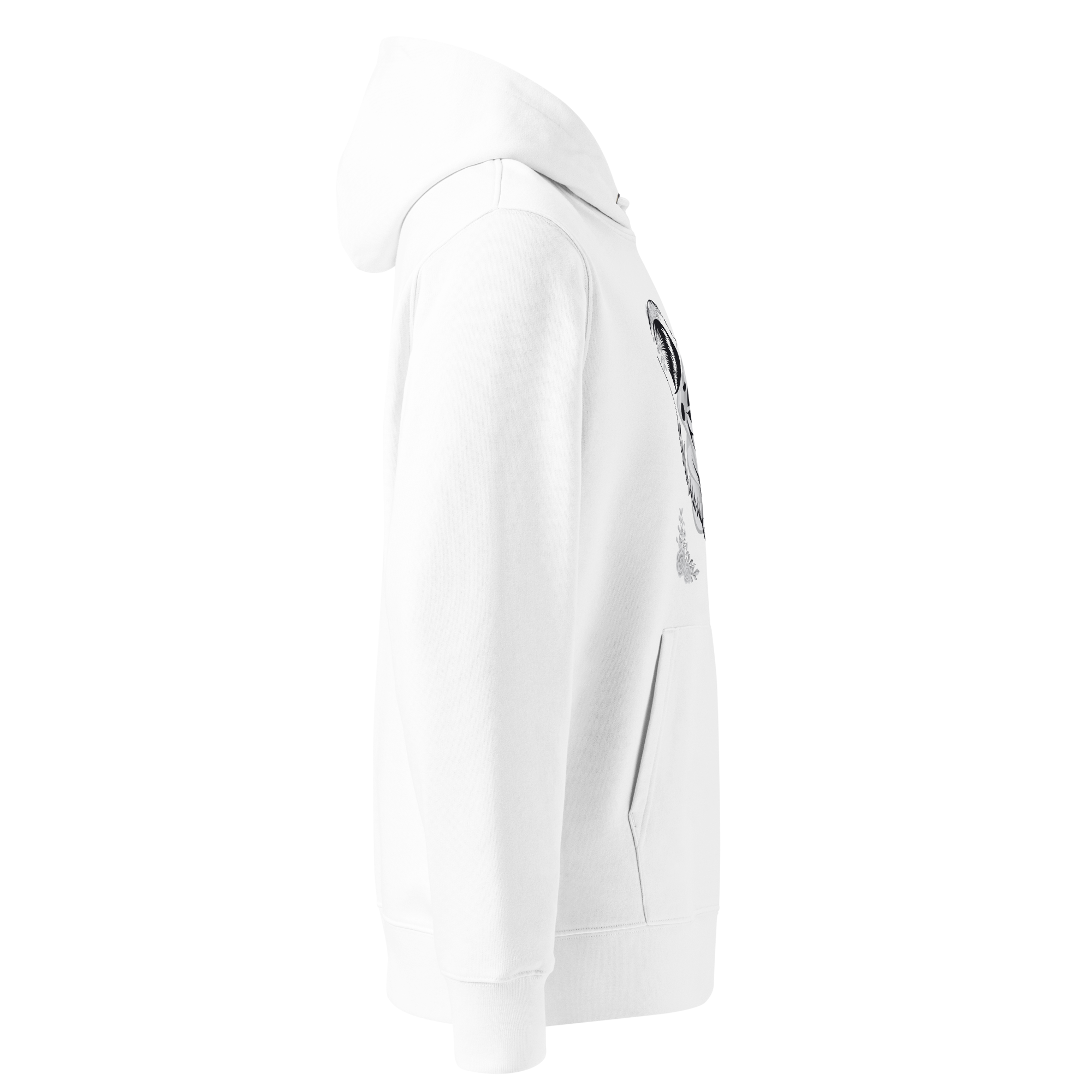 Xan Yves Zili's "Lioness Elegance" Essential Eco Hoodie